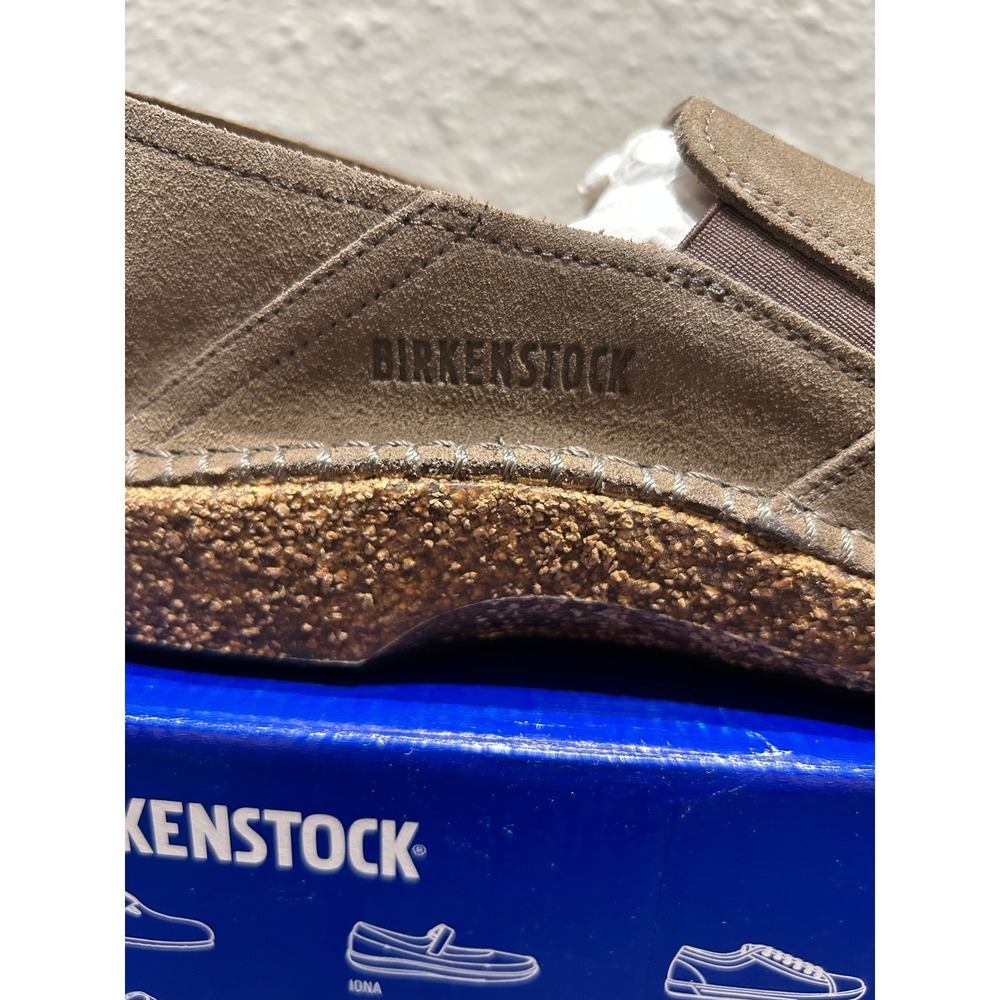 Birkenstock Callan Suede Gray Taupe EU 40 US L9 M7 Womens Mens - Picture 9 of 12